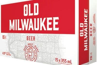 606285 Old Milwaukee cans 15pk (15 x 355 ml Cans)