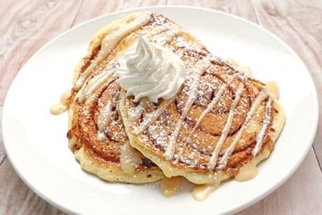 Cinnamon Swirl Pancakes