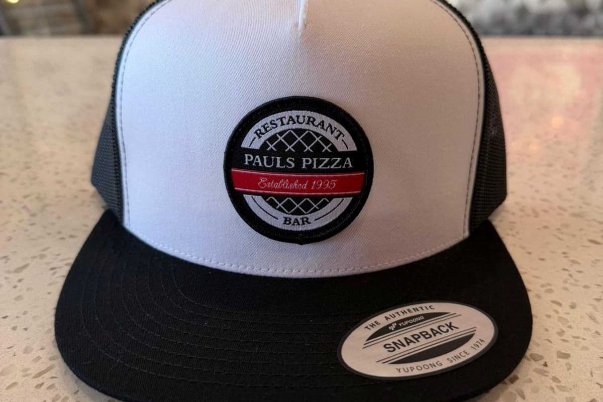 Black/White Snapback Hat