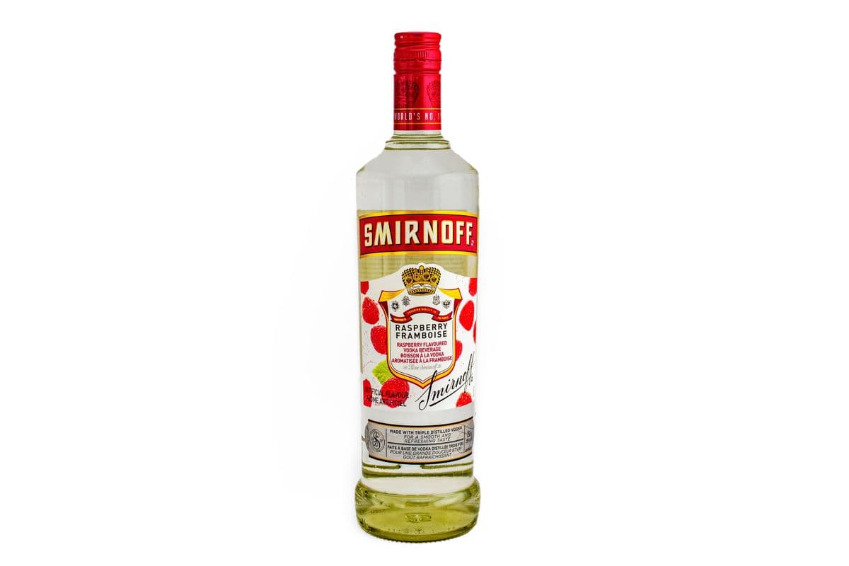 Smirnoff Raspberry Vodka (1 x 750 ml)
