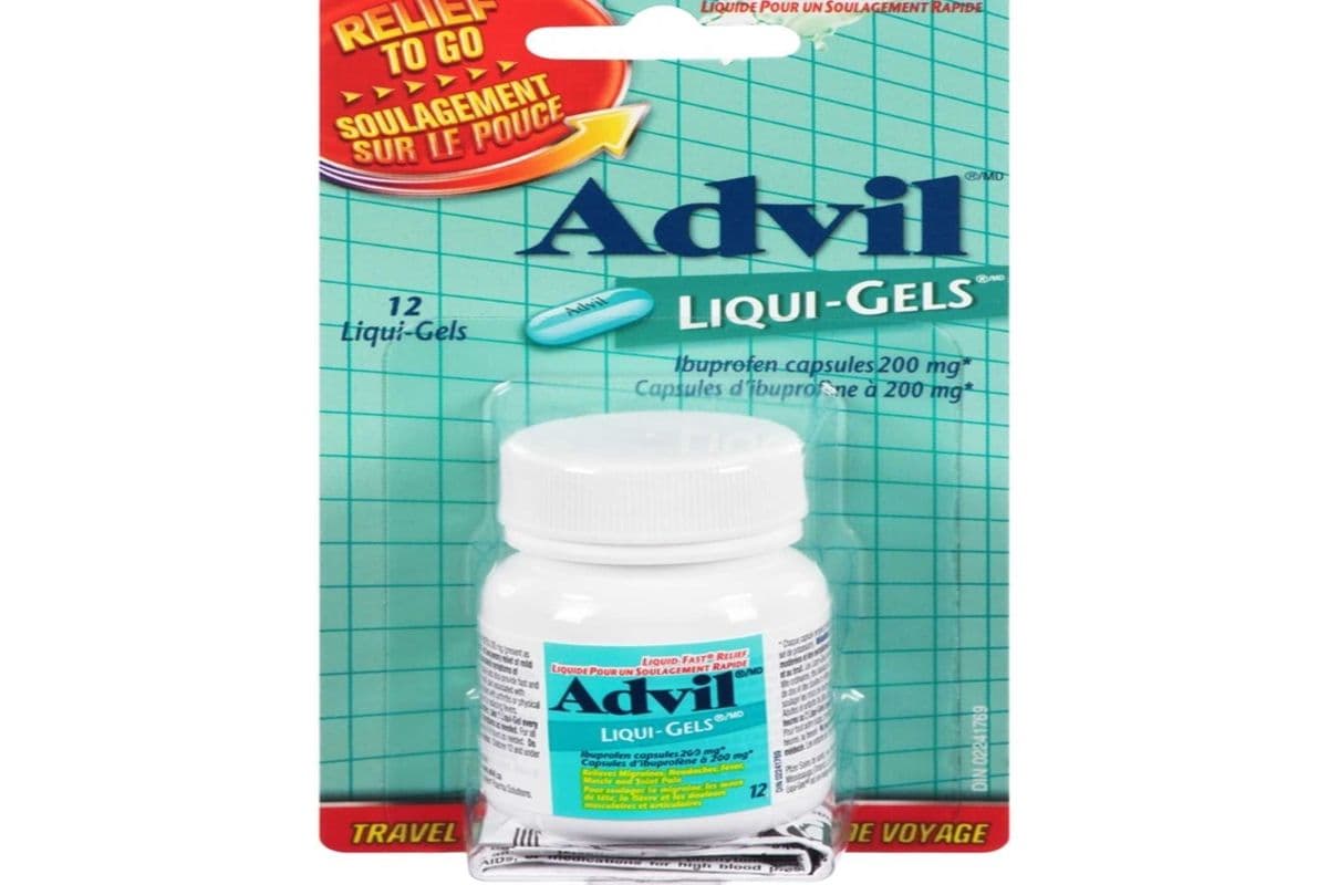 Advil Liqui Gels 200 mg 12 capsules