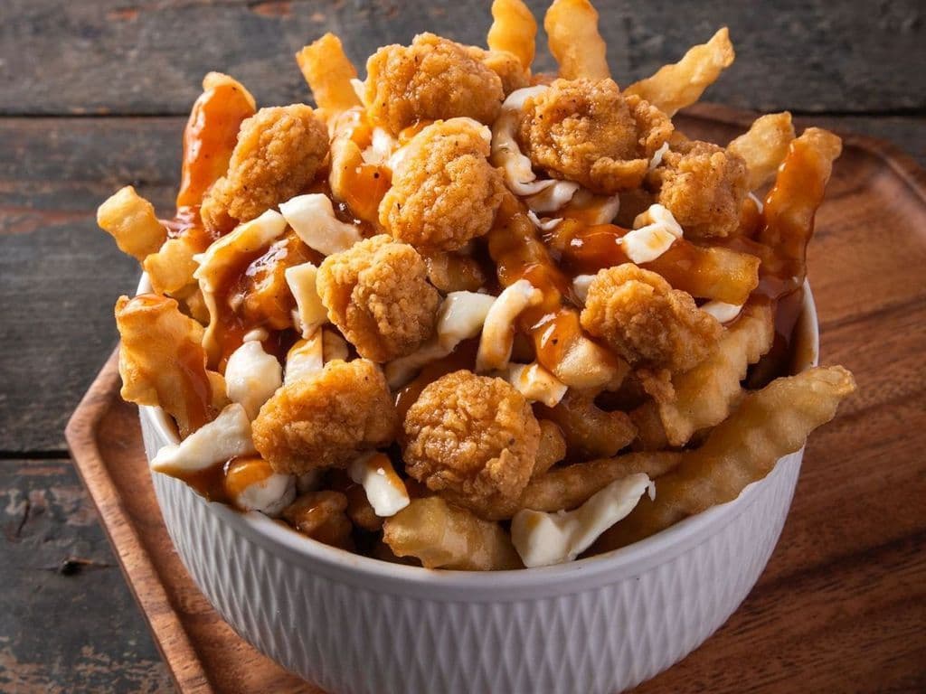 POUTINE POULET POP CORN RÉGULIÈRE