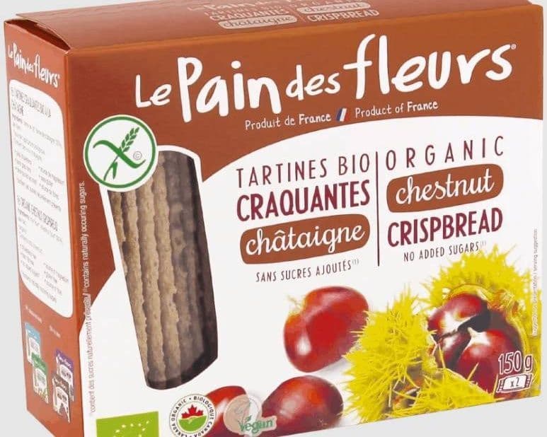LE PAIN VEGAN CHESTNUT CRISPBREAD 150G