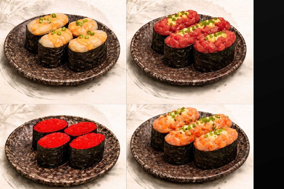 Gunkan Nigiri (4 pcs)