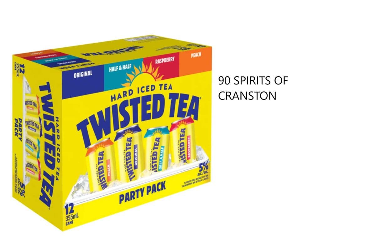 TWISTED TEA PARTY PACK 12 CANS (1 x 12x355ML)