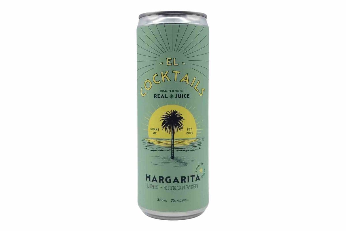 El Cocktails Margarita (4 x 355mL Cans)