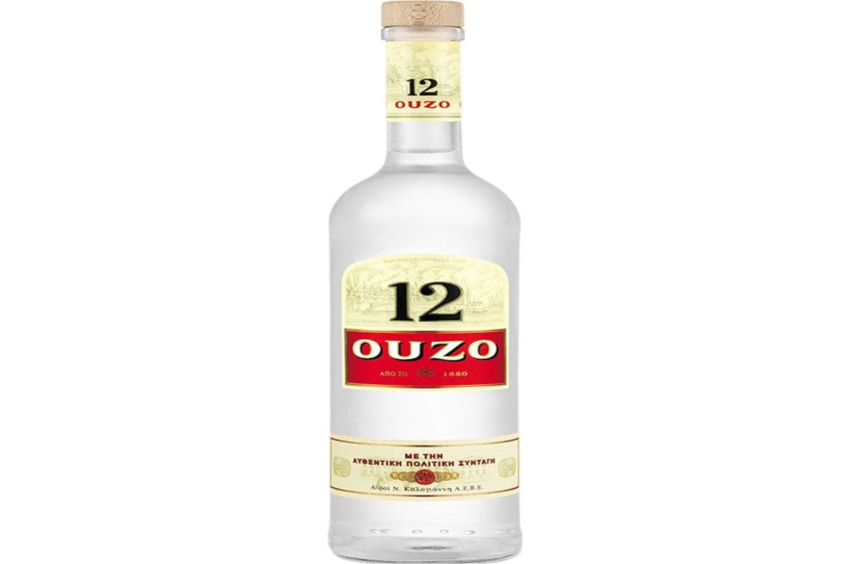 12 Ouzo 750ML (1 x 750ML)