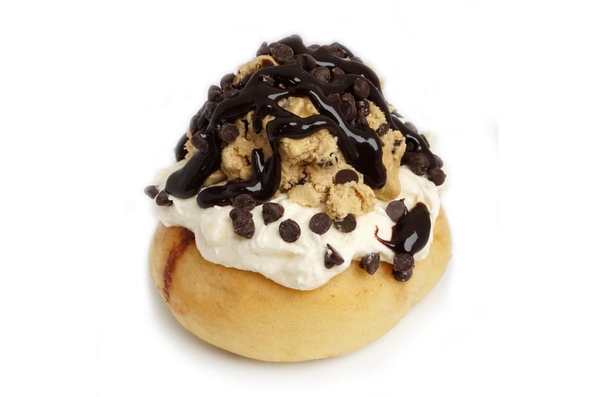 Cookie Monster Cinnamon Roll