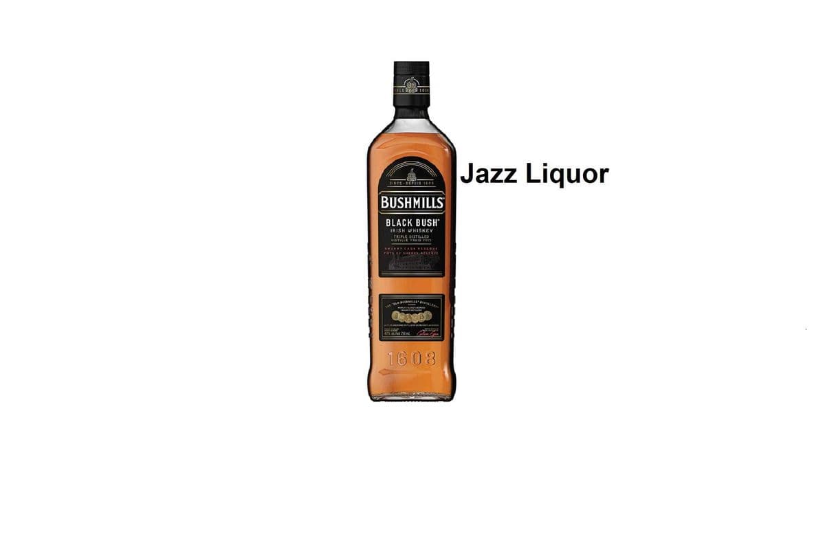 BUSHMILLS BLACK BUSH IRISH WHISKEY 750ML (1 x 1x750ML)