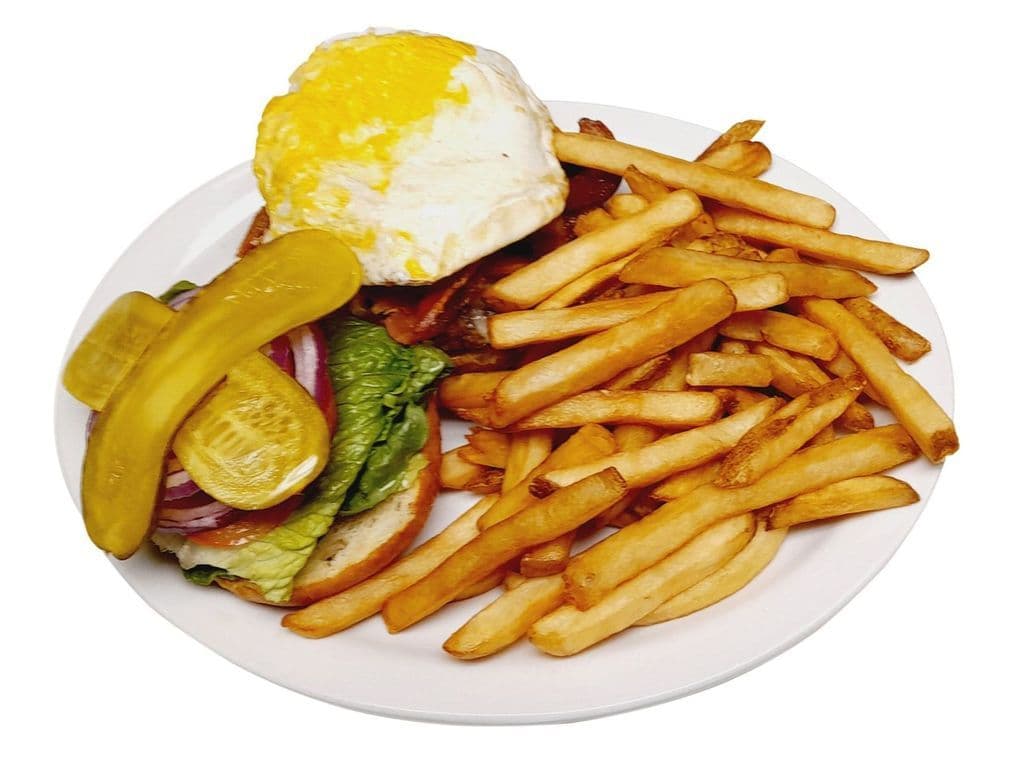 The Egg & I Supreme Burger