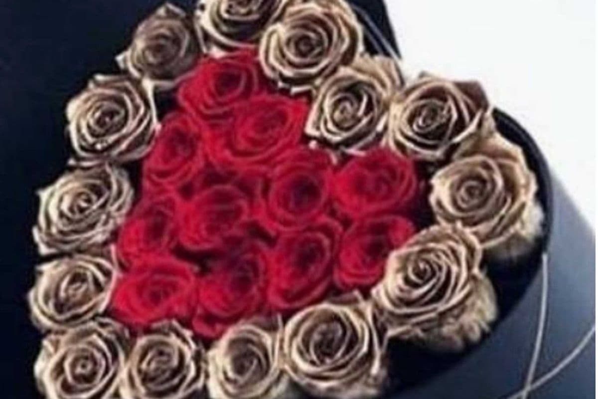 Grande Heart Box (Black) (27x24x20.5 cm)