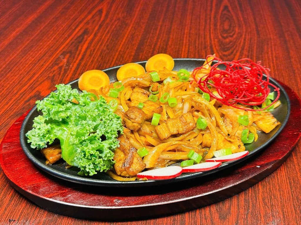 Spicy Pork Dinner