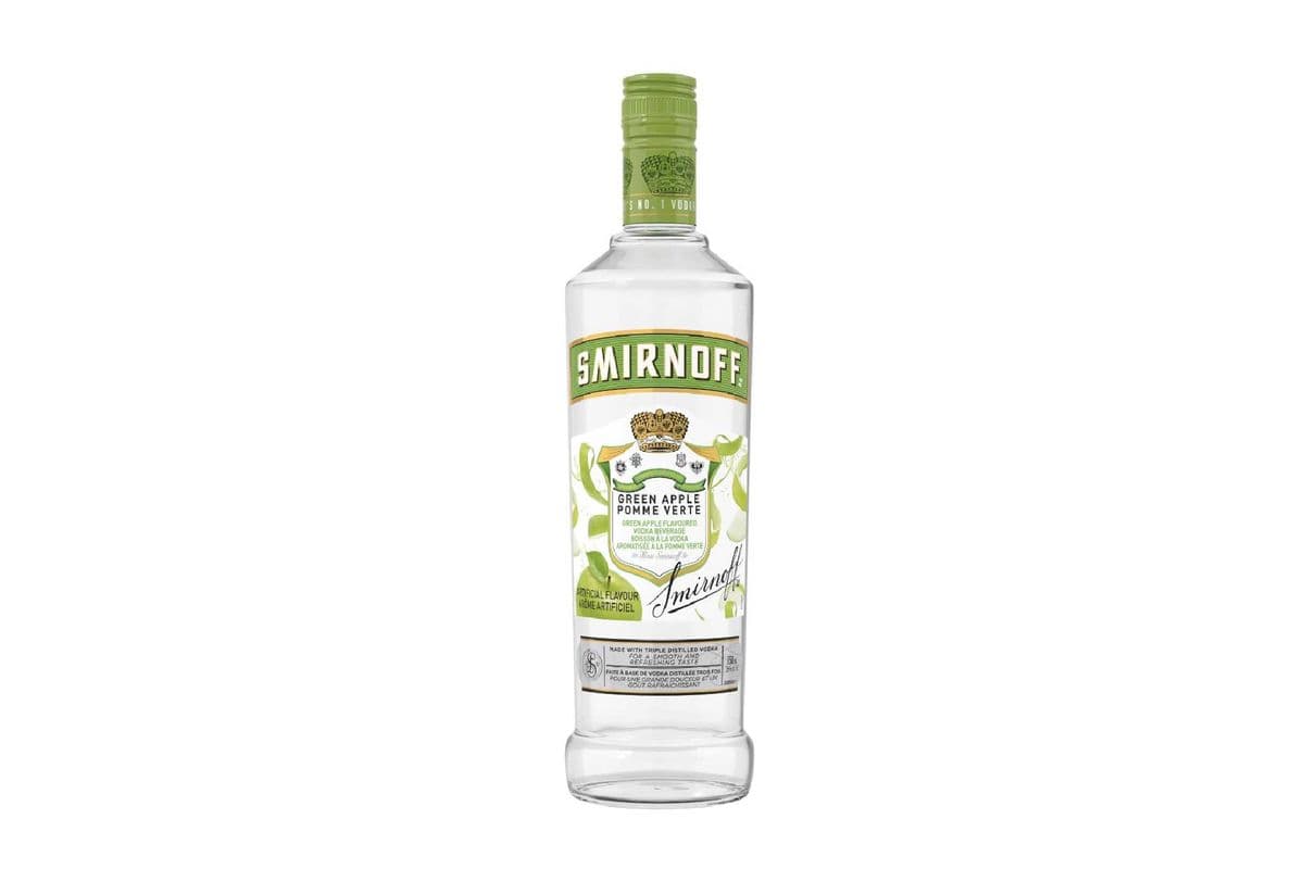 Smirnoff Green Apple (1 x 750 ml)