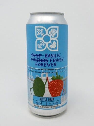Basilic Fraise Forever Kettle Sour 473 mL (4.8%)