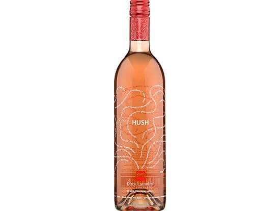 Dirty Laundry Hush Rose, 750mL rose (12.8% ABV)