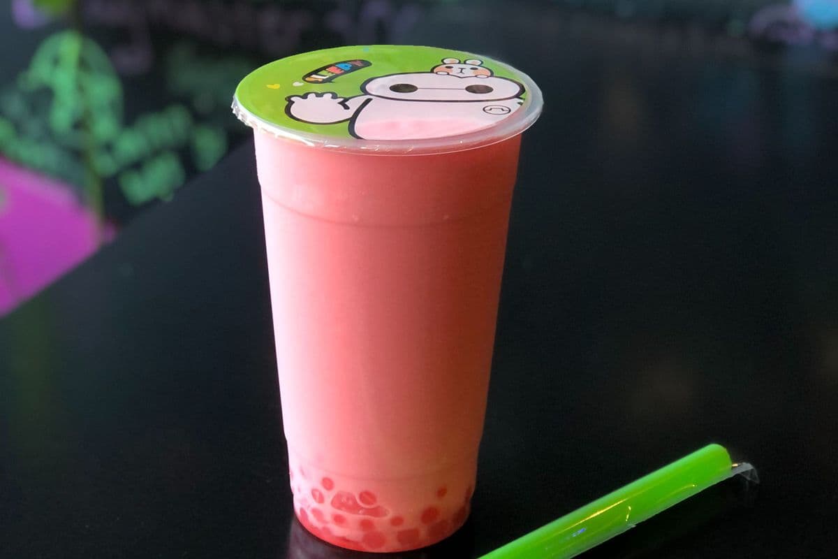 Watermelon Milk Tea 西瓜