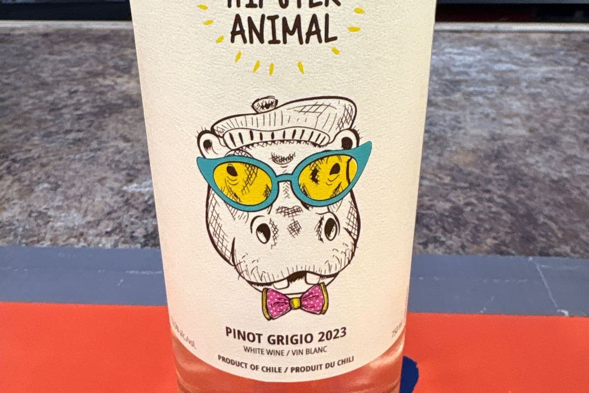 Hipster animal pinot grigio 750ml (1 x 750ml)