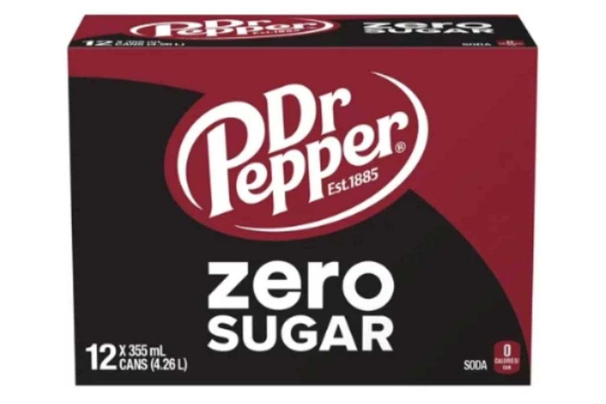 Dr Pepper Zero Sugar 12x355ml