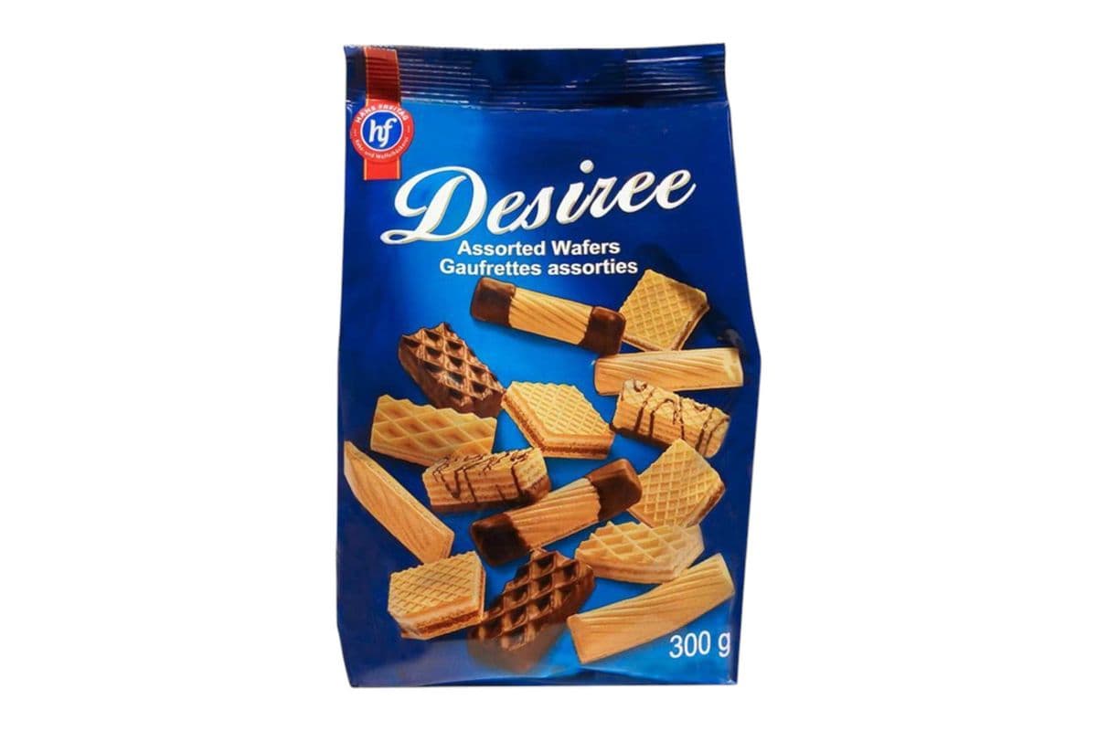 Desiree Assorted Wafers (300gm) (150 Cal)
