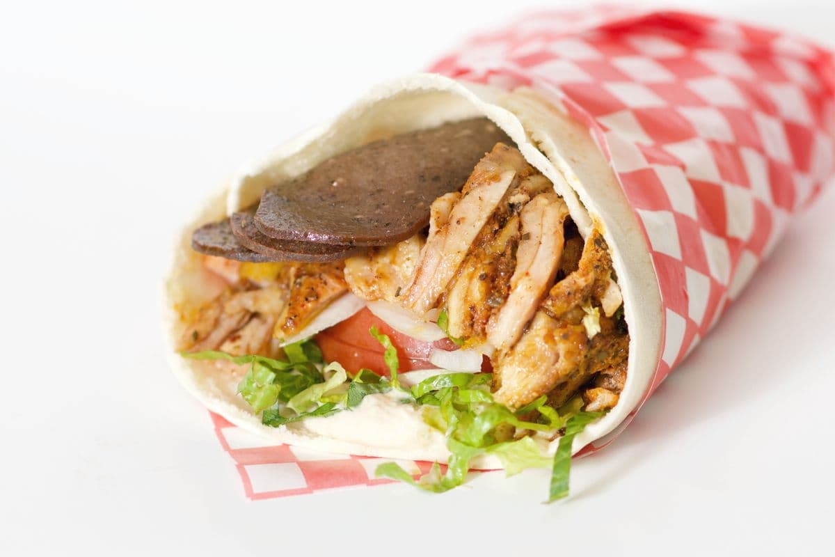 #6 Meat & Meat Wrap