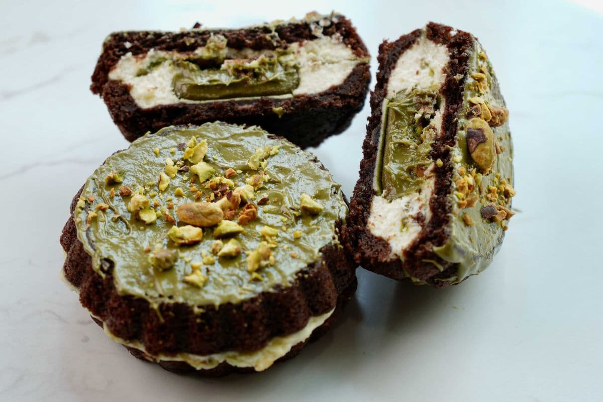 Pistastack Cookie - Cheesecake