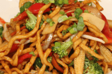Vegetable Singapore Noodle