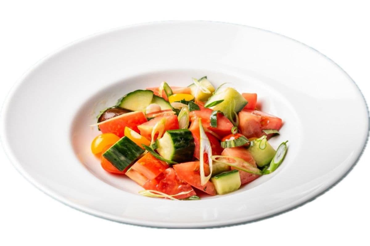 TOMATO CUCUMBER BOCCONCINI SALAD