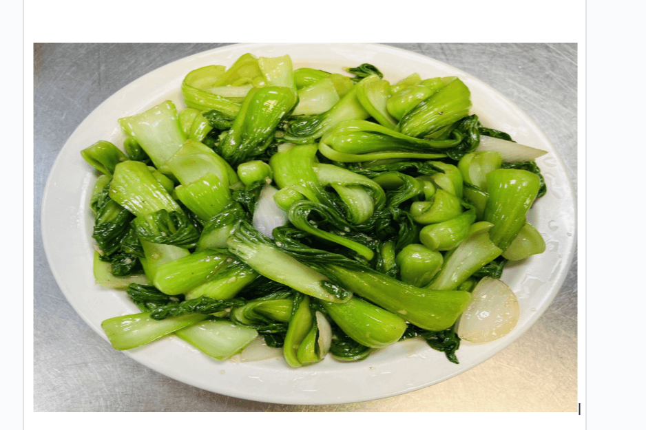Sauteed Shanghai Bok
