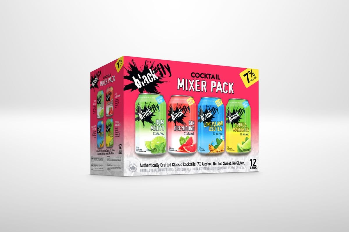 Black Fly Cocktail Mixer (12 x 355 ml)