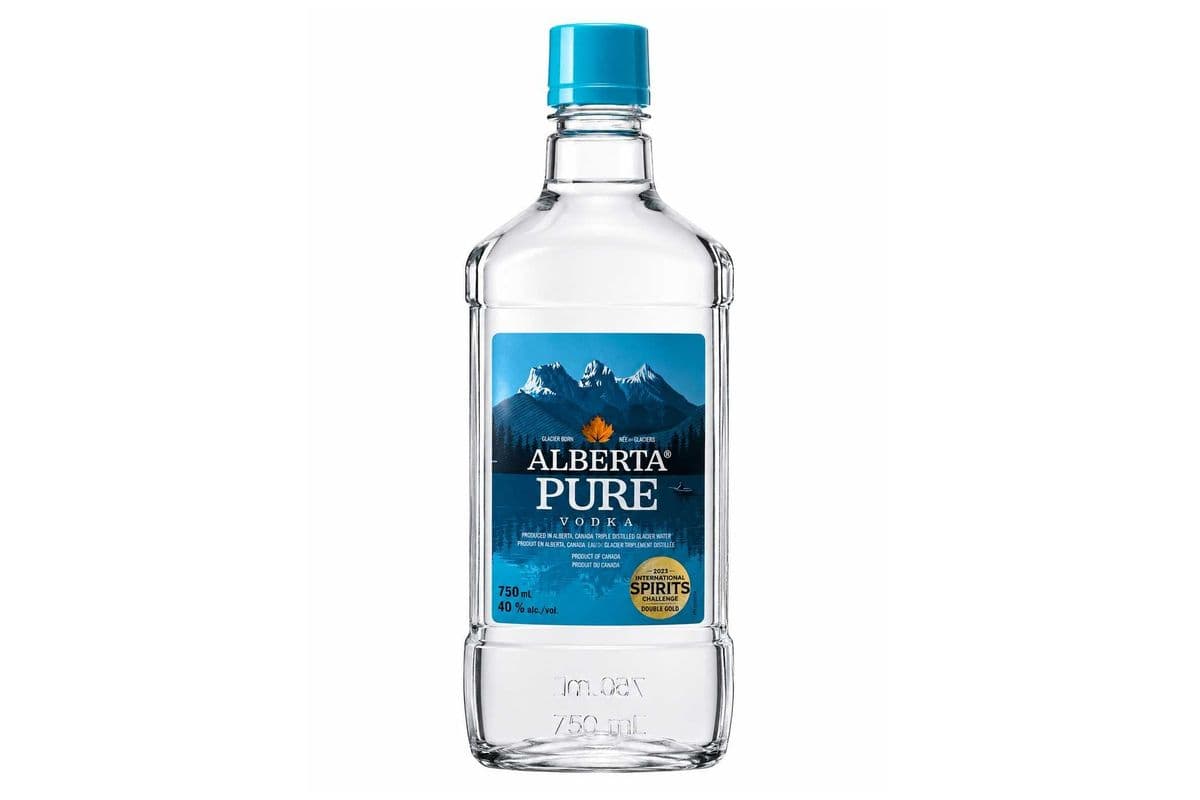 Alberta Pure Vodka 750ml (1 x 750ml)