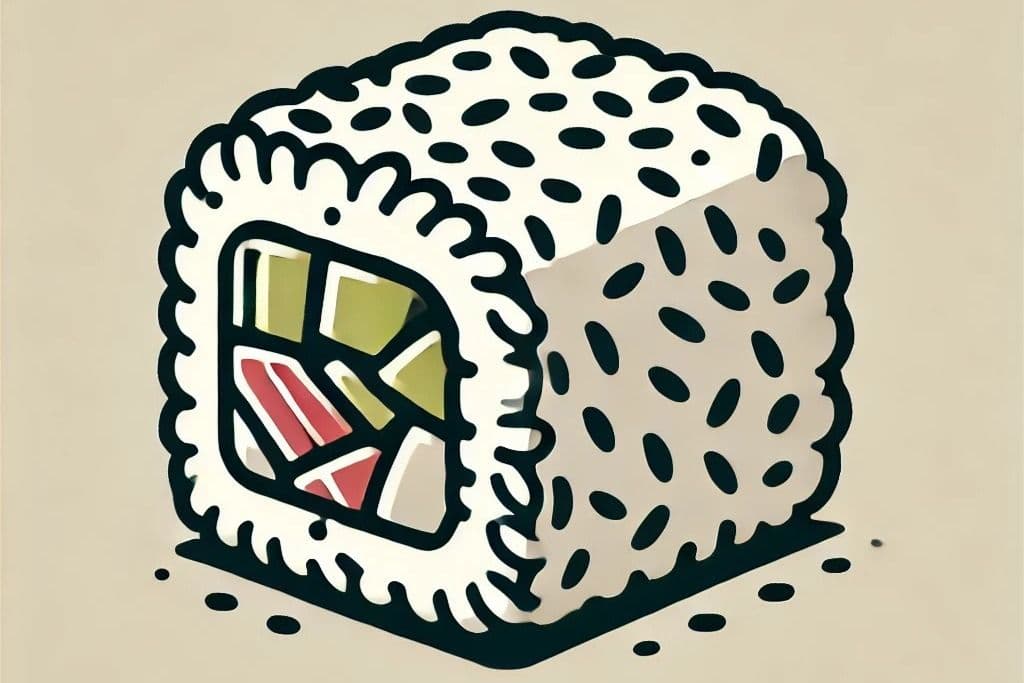 Crab meat roll