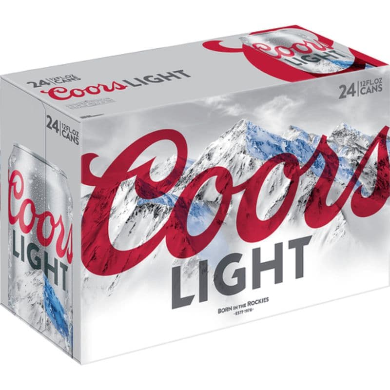 Coors Light (24 Cans) (1 x 24 can)
