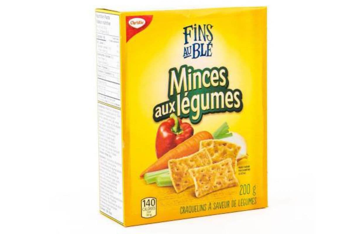 Fins au Blé - Mince aux Légumes / Wheat Thins - Vegetable Thins (200 g)