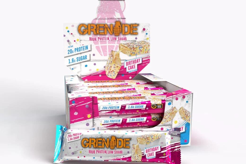 Grenade Birthday Cake Protein Bar (60 g)