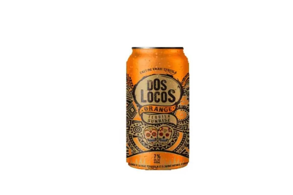 Dos Locos Tequila Sunrise (1 x 440ml)