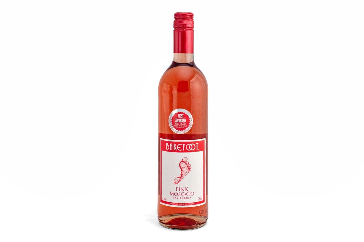 Barefoot Pink Moscato (750 ml) (1 x 750ML)
