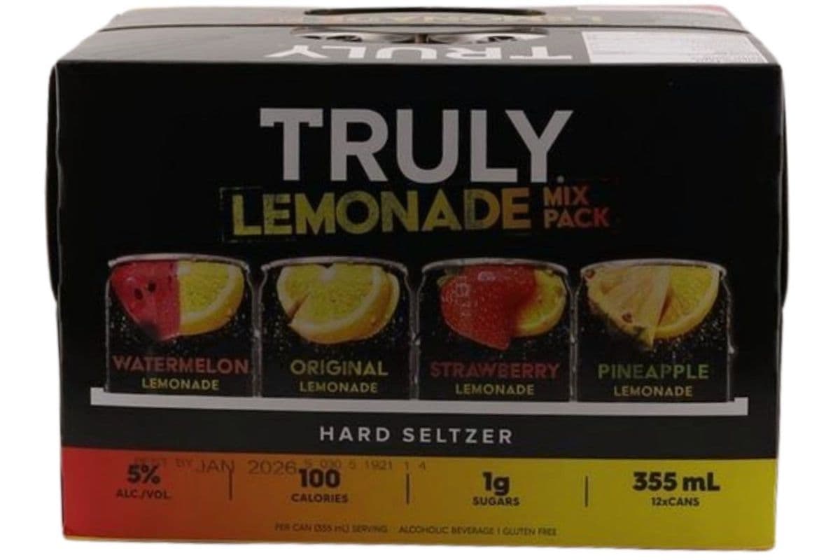 TRULY LEMONADE MIX 12 PK CAN 2025 (12 x 355ML)