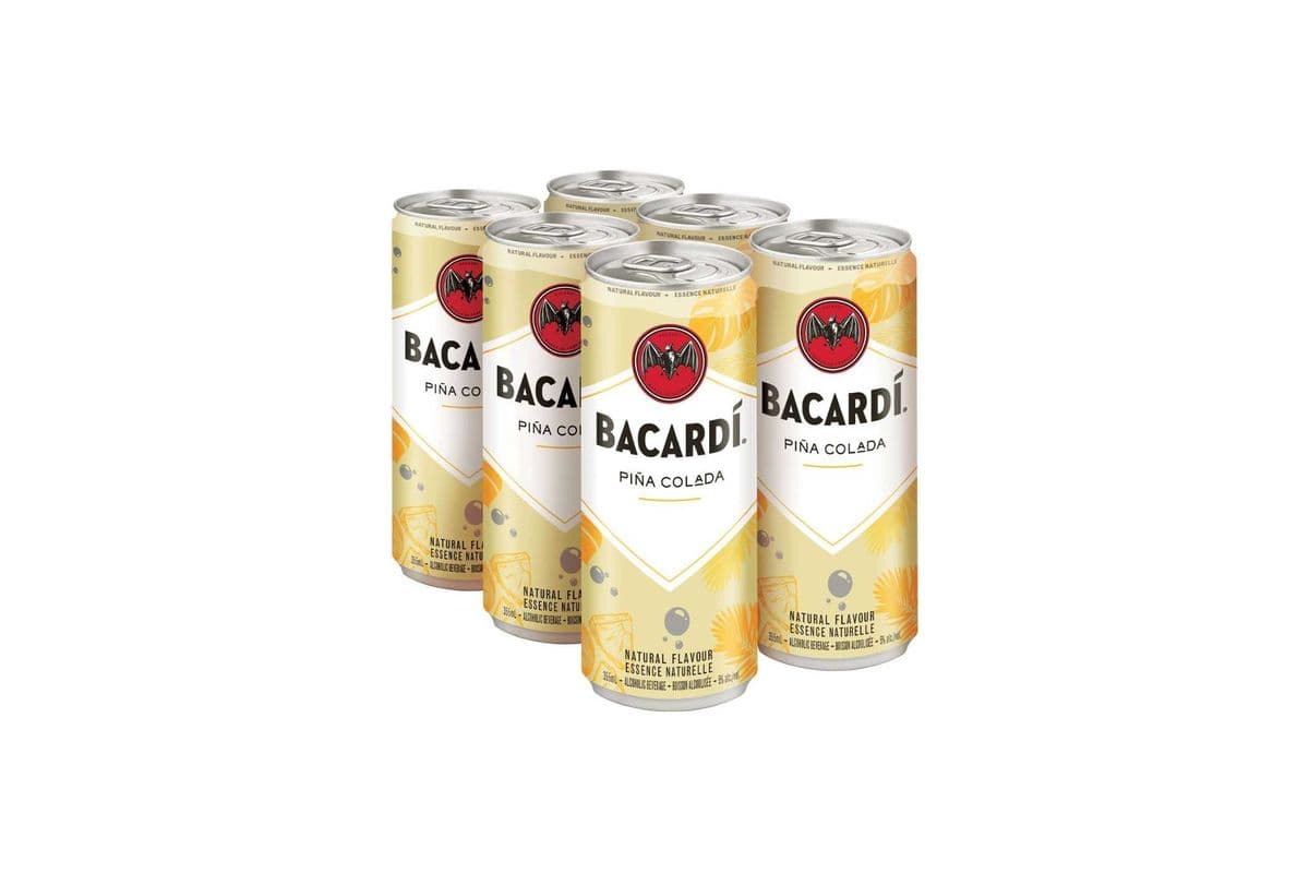Bacardi Pina Colada (6 x 355mL Cans)