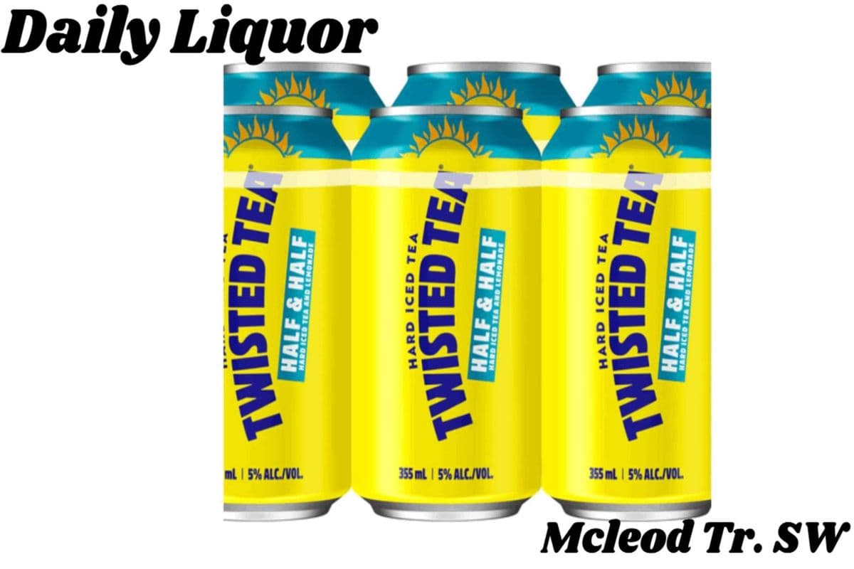 TWISTED TEA HALF & HALF ICED TEA 6 CANS (1 x 355ML)