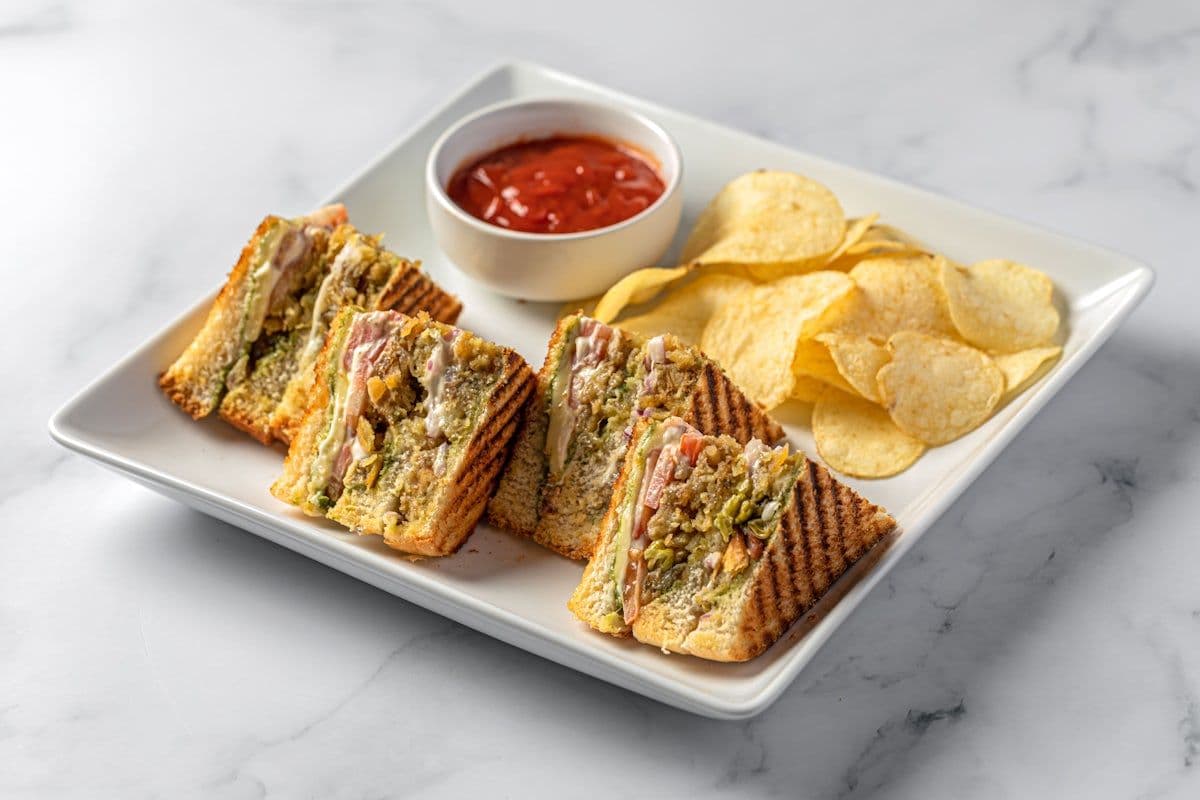 Samosa Cheese Grill