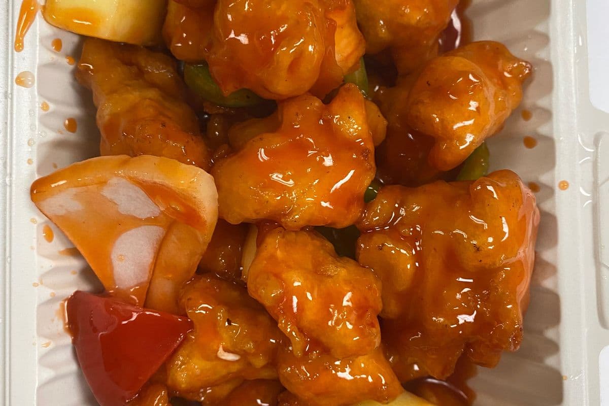 Sweet and Sour Chicken with Pineapple