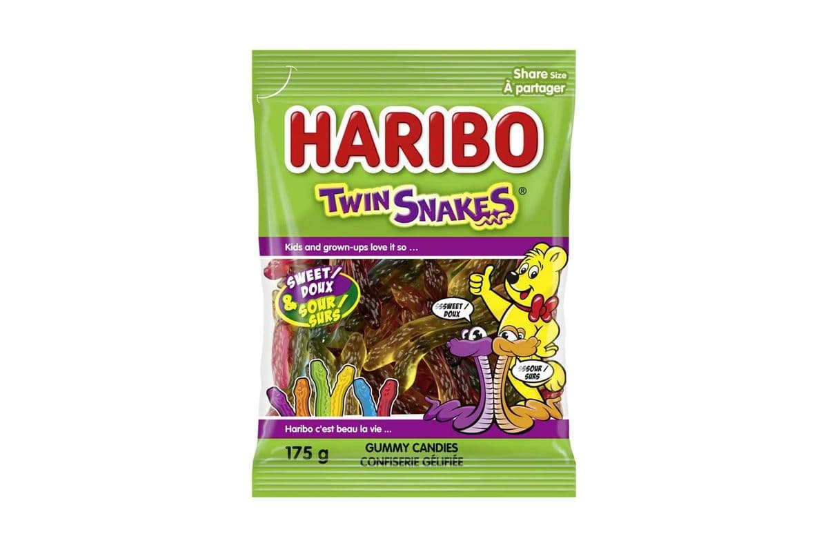 Haribo Twin Snakes 175g