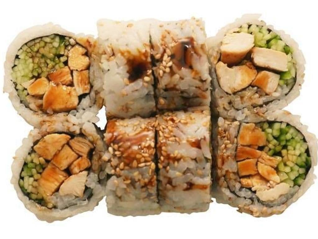 Chicken Teriyaki Roll ( 8 Pieces)