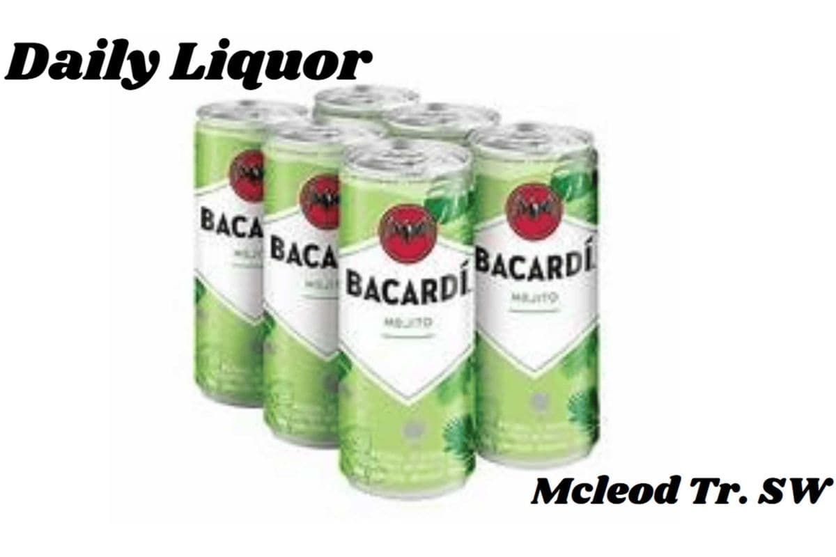 BACARDI MOJITO 6 CANS (1 x 355ML)