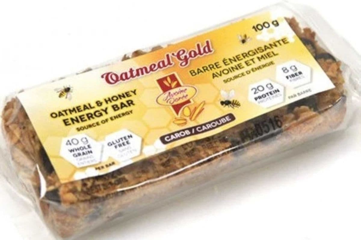 Oatmeal and Honey Energy Bar