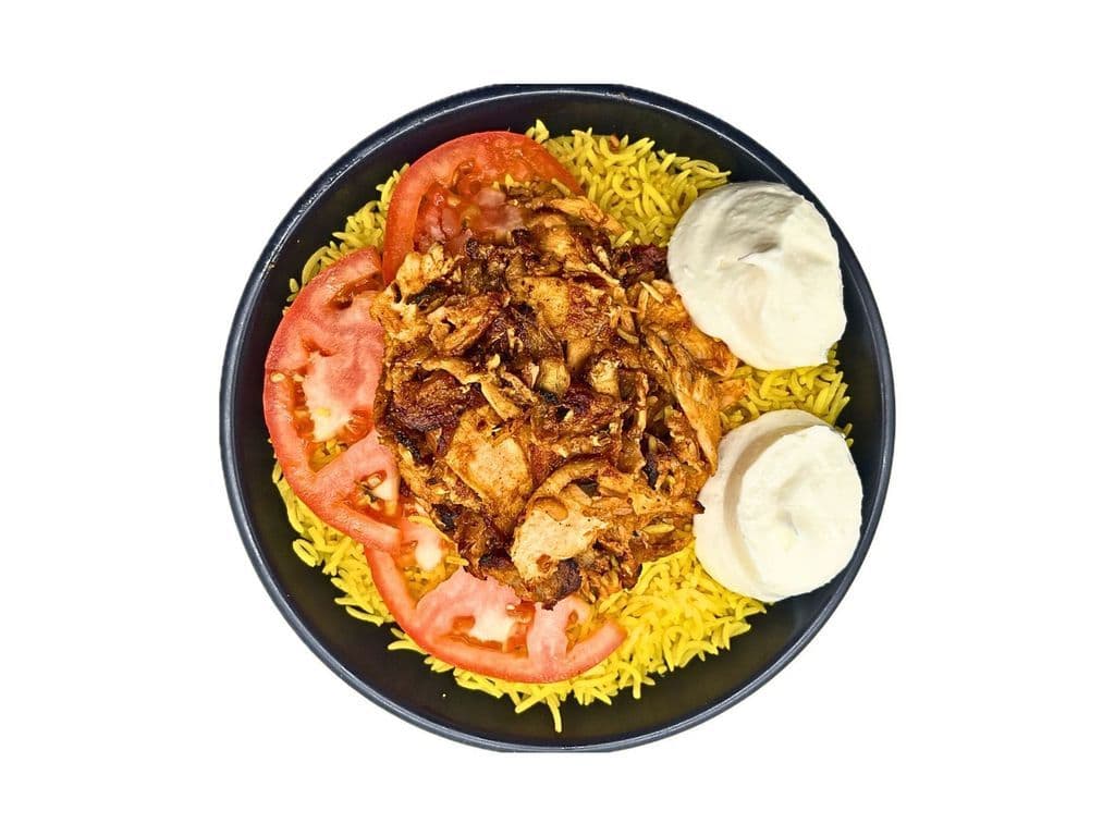 Butter Chicken Shawarma Bowl