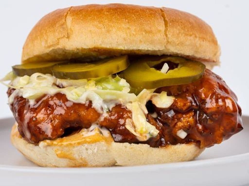 Hot Honey Fried Chicken Sandwich