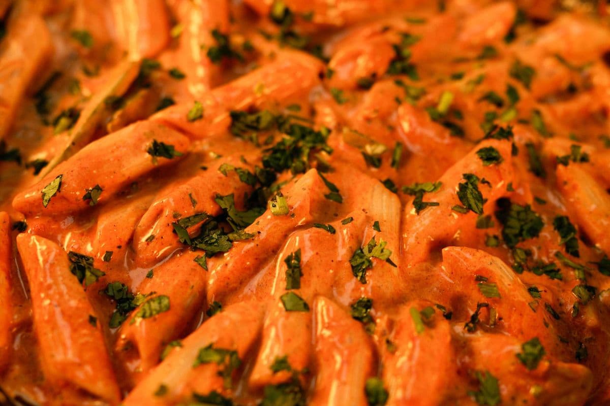 Tandoori Garlic Pasta