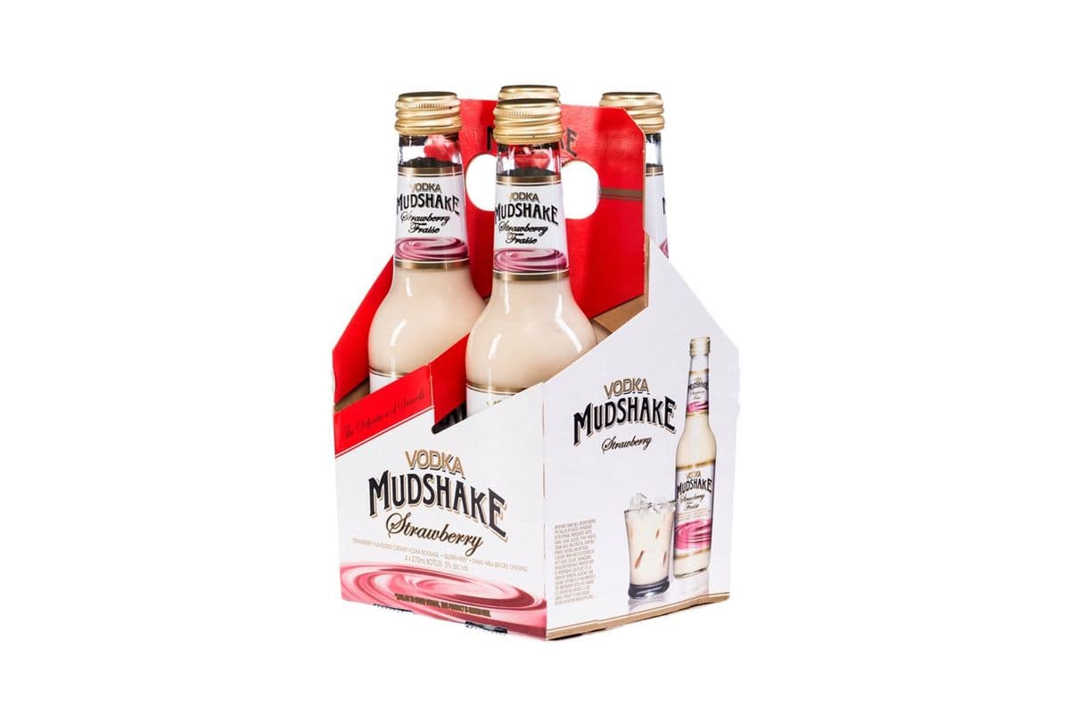 Vodka Mudshake Strawberry (1 x 270 ml Bottle)