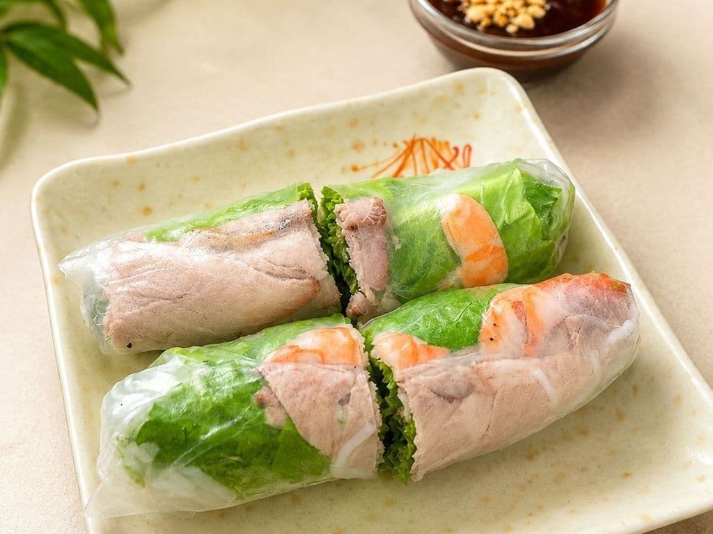 12. Pork & Shrimp Fresh Rolls